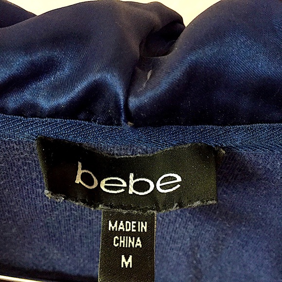 Bebe Velvet Feel Street + Dance Zip Up Hoodie - Picture 4 of 8